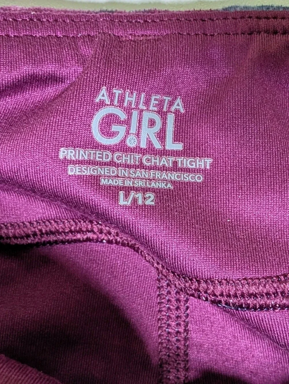 Athleta Girl Chit Chat Tight